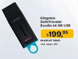 Kingston DataTraveler Exodia DTXM/64 64 GB Flash Bellek