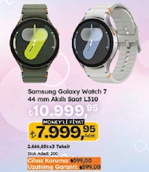 Samsung Galaxy Watch 7 44mm Akıllı Saat