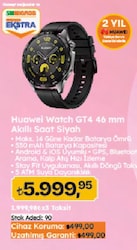 Huawei Watch GT 4 46mm Siyah Akıllı Saat