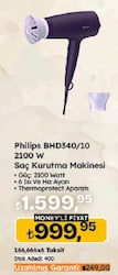 Philips BHD340/10 2100 W Saç Kurutma Makinesi