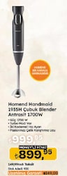 Homend Handmaid 1935H 1700 W Çubuk Blender
