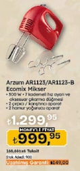 Arzum AR1123 Ecomix 300 W Mikser