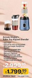 Arzum AR1101 Shake'N Take Joy 600 W Kişisel Blender
