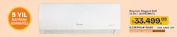 Baymak Elegant Soft 12 A++ 12000 BTU Inverter Duvar Tipi Klima