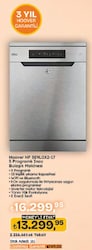 Hoover HF 3E9L0X2-17 5 Programlı Bulaşık Makinesi
