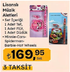 Lisanslı Müzik Aletleri Set