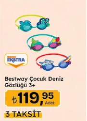 Bestway Hydro Swim 21080 Figürlü Çocuk Havuz Gözlüğü