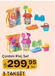 Çantalı Plaj Set