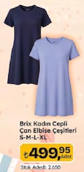 Brix Kadın Cepli Çan Elbise Çeşitleri