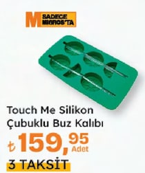 Touch Me Slikon Çubuklu Buz Kalıbı 