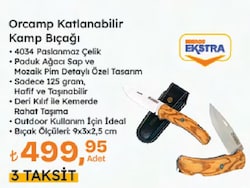 Orcamp Katlanabilir Kamp Bıçağı 4034