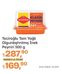 Taciroğlu Klasik 3 Dilimli 450 gr İnek Peyniri