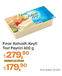 Pınar Kahvaltı Keyfi Tost Peyniri 600 gr