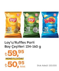 Lays Klasik Parti Boy Cips 160 gr