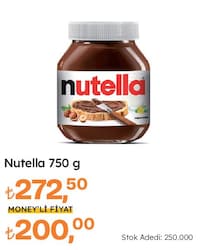Nutella Kakaolu Fındık Kreması 750 gr