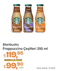 Starbucks Frappuccino Coffee Soğuk Kahve 250 ml