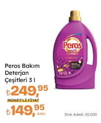 Peros Renk Uzmanı Kolajen Serum Etkisi Sıvı Deterjan 3 lt