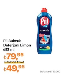 Pril Power Limon Sıvı Bulaşık Deterjanı 675 gr/653 ml