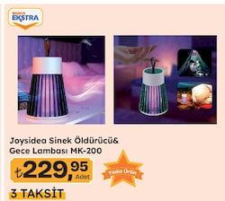 Joysidea MK-200 5 W LED UV Şarjlı Sinek Öldürücü