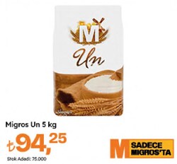 Migros 5 kg Un