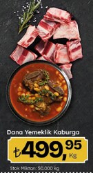 Yemeklik Dana Kaburga (1 kg)
