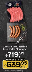 Uzman Kasap Hellimli Sosis Köfte Skinpack kg