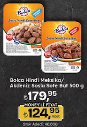 Bolca Meksika Soslu Hindi Sote But 500 gr