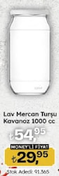 Lav Mercan 1000 cc Turşu Kavanoz
