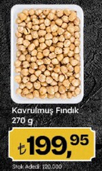 Kavrulmuş Fındık 270 gr