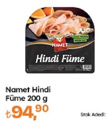 Namet 200 gr Hindi Füme