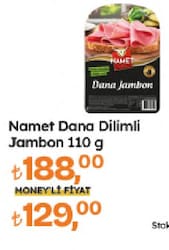 Namet Dilimli Dana Jambon 110 gr