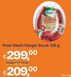 Pınar Klasik Dana Kangal Sucuk 225 gr