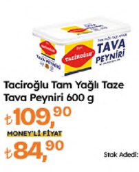Taciroğlu Tam Yağlı Taze Tava Peyniri 600 gr