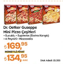Dr. Oetker 402 gr Guseppe Sucuklu Pizza