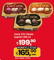Carte d 'Or Classic Bal Badem & Vanilya & Karamel 850 ml