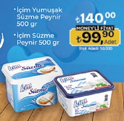 İçim Süzme Yumuşak Tam Yağlı Peynir 500 gr