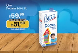 İçim Çocuk Devam Sütü 1000 ml