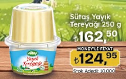 Sütaş Yayık Tereyağı (250 g)