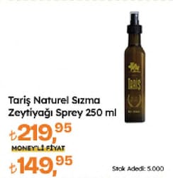 Tariş Tariş Sprey Natürel Sızma Zeytinyağı 250 ML