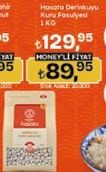 Hasata Derinkuyu Kuru Fasulye 1 kg