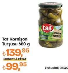 Tat Kornişon Turşusu 680 gr