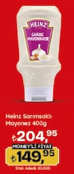Heinz Sarımsaklı Mayonez 400 gr