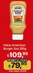 Heinz American Burger Sos 230 gr