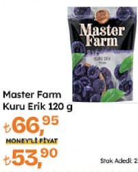 Master Farm 120 gr Kuru Erik