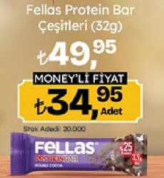 Fellas Optimum Duble Kakao 32 gr Protein Bar