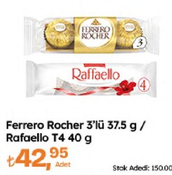 Ferrero Rocher Fındıklı Çikolata 37.5 gr