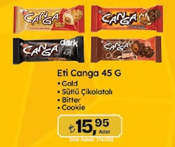 Eti Canga Yer Fıstıklı Çikolata 45 gr