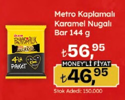 Ülker Metro 36 gr 4'lü Bar Çikolata