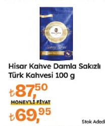 Hisar Damla Sakızlı Türk Kahvesi 100 gr