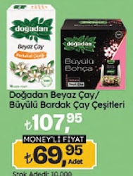Doğadan Sade Beyaz Çay 18'li